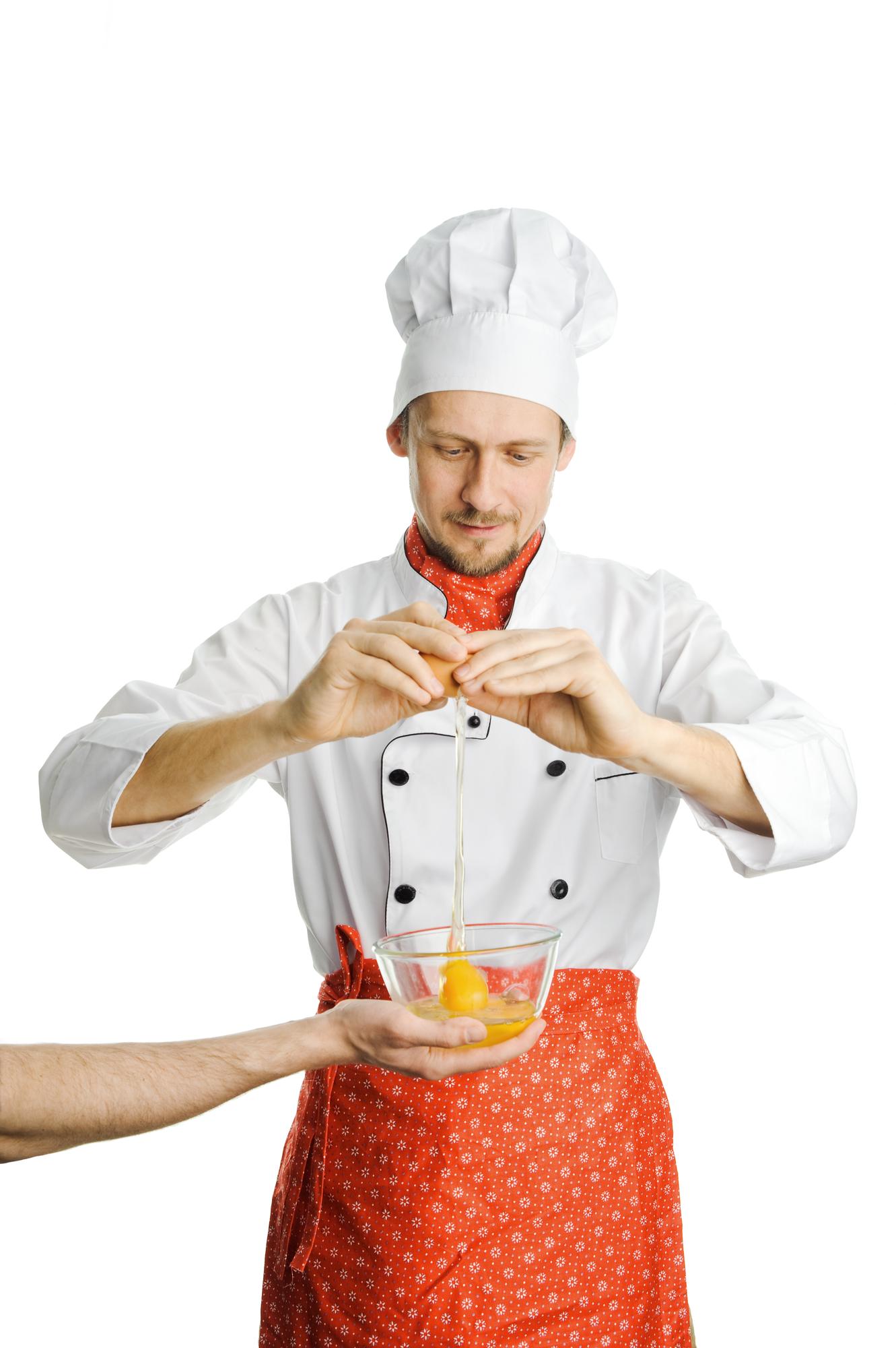 Workshop chef teaching team in a bright kitchen
